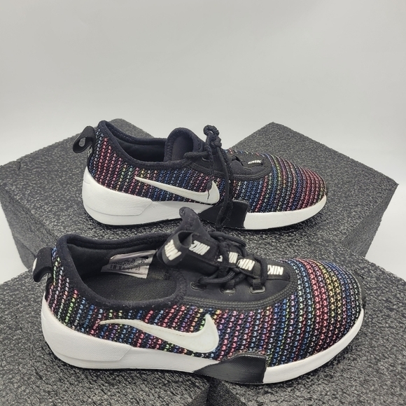 Nike Kid's Ashin Modern SE GS 4Y Shoes AO2129 002 Black/White-Racer Pink - Picture 5 of 12